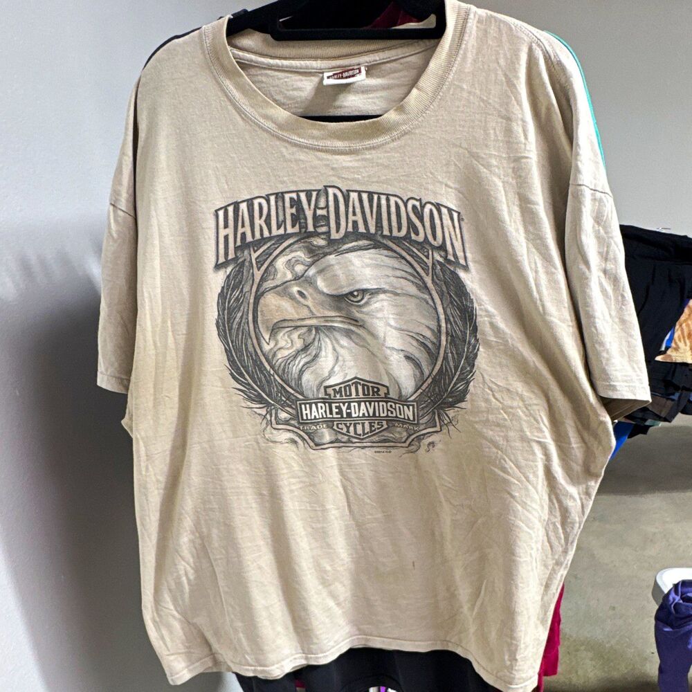 Harley-Davidson San Benito San Reneges Beige/Off-White T-Shirt ©2014
